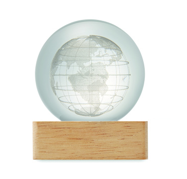 Logotrade business gift image of: LED globe glass ball