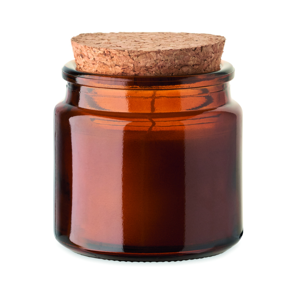 Logo trade promotional items image of: Plant based wax candle 70 gr