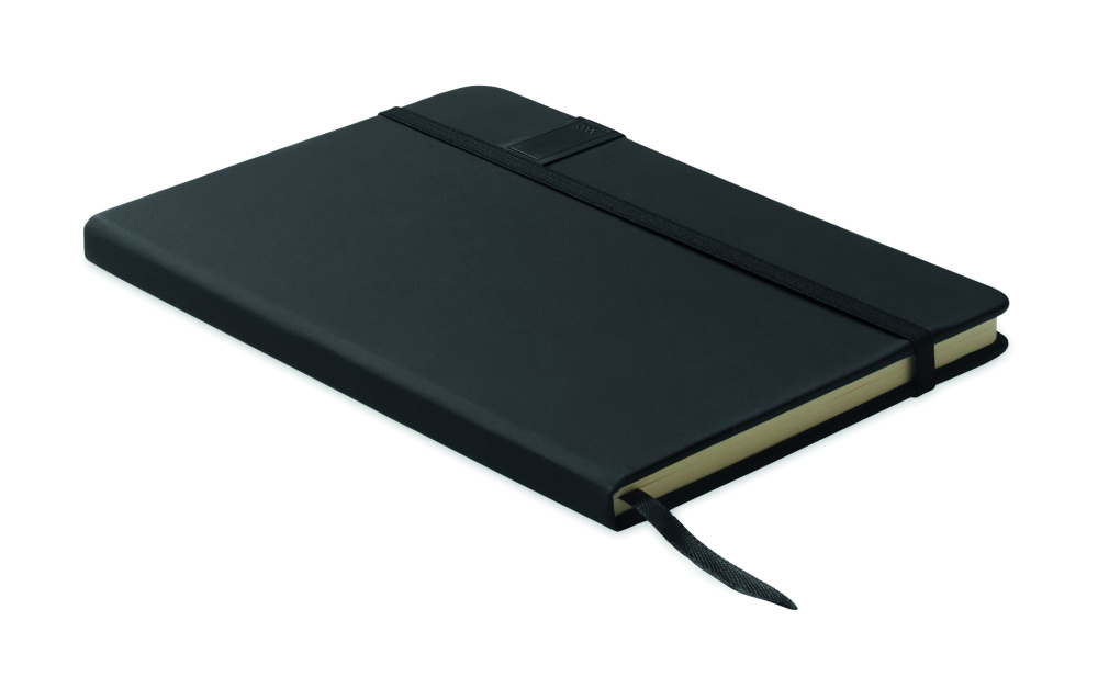 Logo trade promotional item photo of: A5 notebook w/ integrated USB
