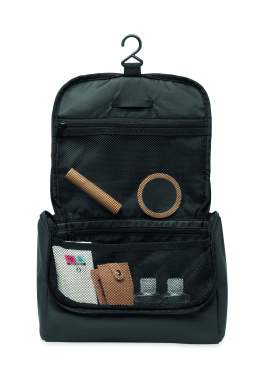 Logotrade promotional gift image of: Cosmetic hanging bag in PU