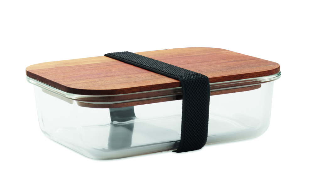 Logotrade promotional gift picture of: Glass lunch box 800ml