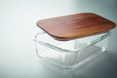 Logo trade promotional item photo of: Glass lunch box 800ml