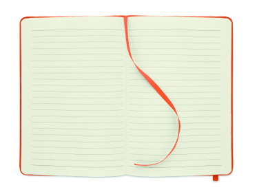 Logo trade promotional merchandise image of: A5 RPET notebook 80 lined
