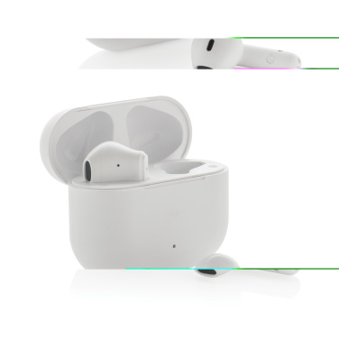 Logo trade business gift photo of: Tunevo RCS recycled plastic wireless earbuds