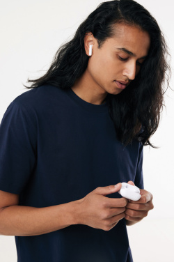 Logo trade promotional giveaway photo of: Tunevo RCS recycled plastic wireless earbuds