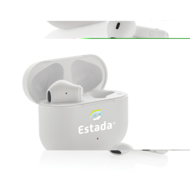 Logotrade promotional product image of: Tunevo RCS recycled plastic wireless earbuds