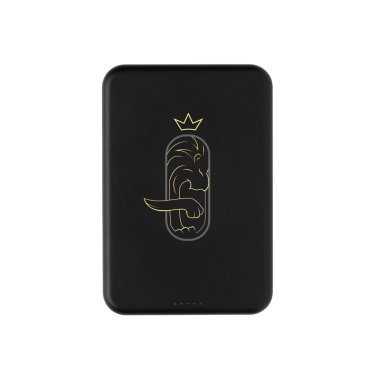 Logo trade promotional gifts image of: Amporia RCS recycled plastic 10.000mAh magnetic powerbank