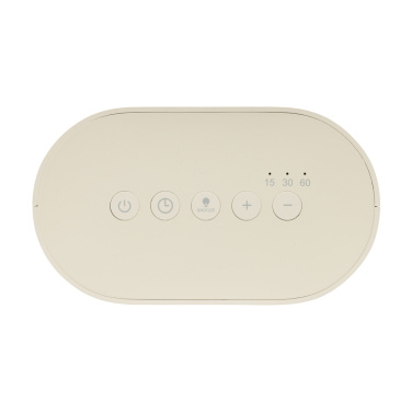 Logotrade advertising product picture of: LumaRise RCS reycled plastic white noise alarm clock