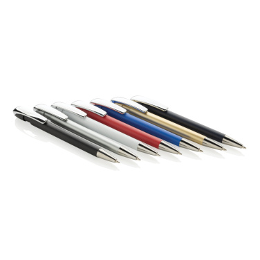 Logotrade promotional giveaway picture of: Glide GRS certified R-ABS Metal Clip Pen