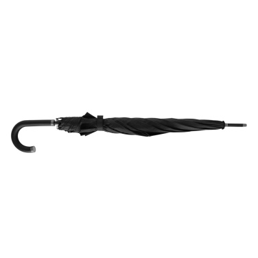 Logotrade promotional giveaway picture of: Swiss Peak Vero Aware™ RPET 25” umbrella w luxe handle