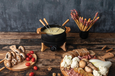 Logo trade promotional merchandise picture of: BOSKA Electric Party Fondue Set - 2.3L (EU Type F)