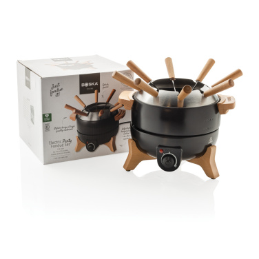Logo trade promotional item photo of: BOSKA Electric Party Fondue Set - 2.3L (EU Type F)