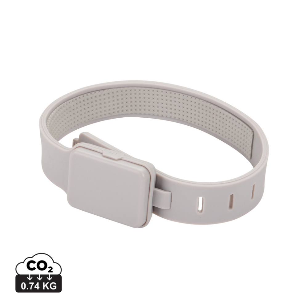 Logo trade promotional gift photo of: Lumi Sprint RCS rplastic LED re-chargeable running light