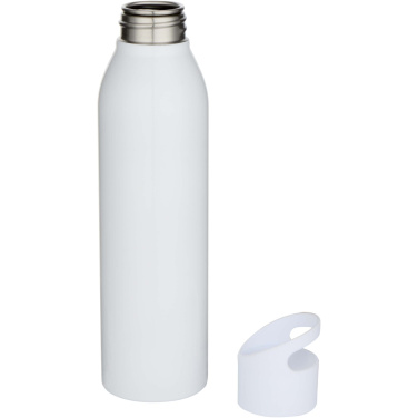 Logo trade business gifts image of: Sky 650 ml RCS recycled single wall stainless steel water bottle