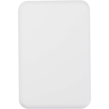 Logotrade corporate gift picture of: Acrab 5000 mAh 15W magnetic wireless power bank with 20W PD - made from recycled plastic