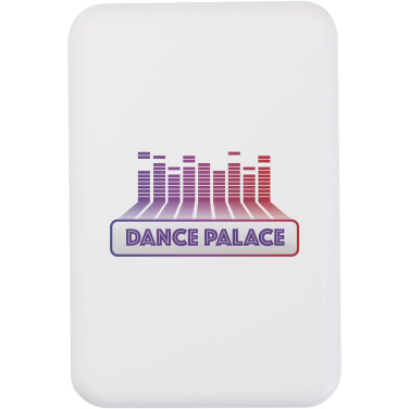 Logo trade promotional giveaways picture of: Acrab 5000 mAh 15W magnetic wireless power bank with 20W PD - made from recycled plastic