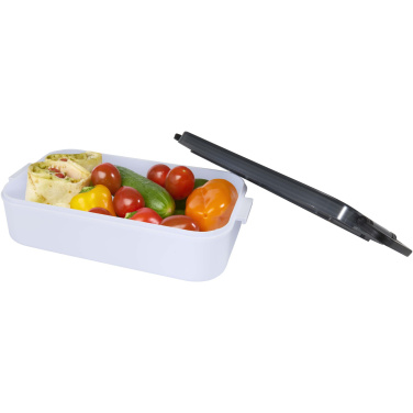 Logo trade business gift photo of: Snappy lunch box and cutlery set