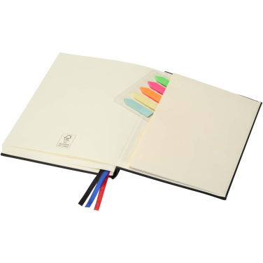 Logotrade promotional item image of: Alder A5 hard cover notebook