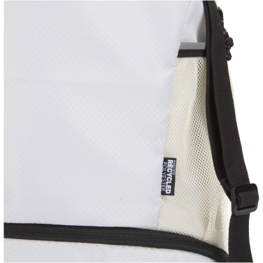 Logotrade promotional giveaways photo of: Nomad GRS recycled sports drawstring bag with bottom compartment 18L