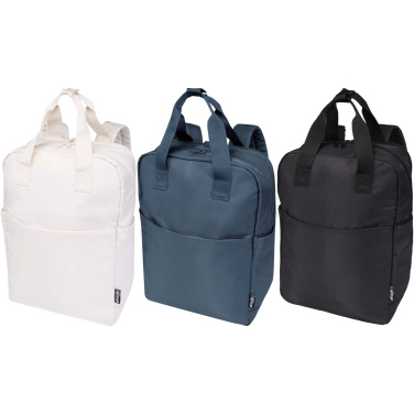 Logo trade corporate gifts image of: Trip 14” Aware™ recycled travel laptop backpack 9L