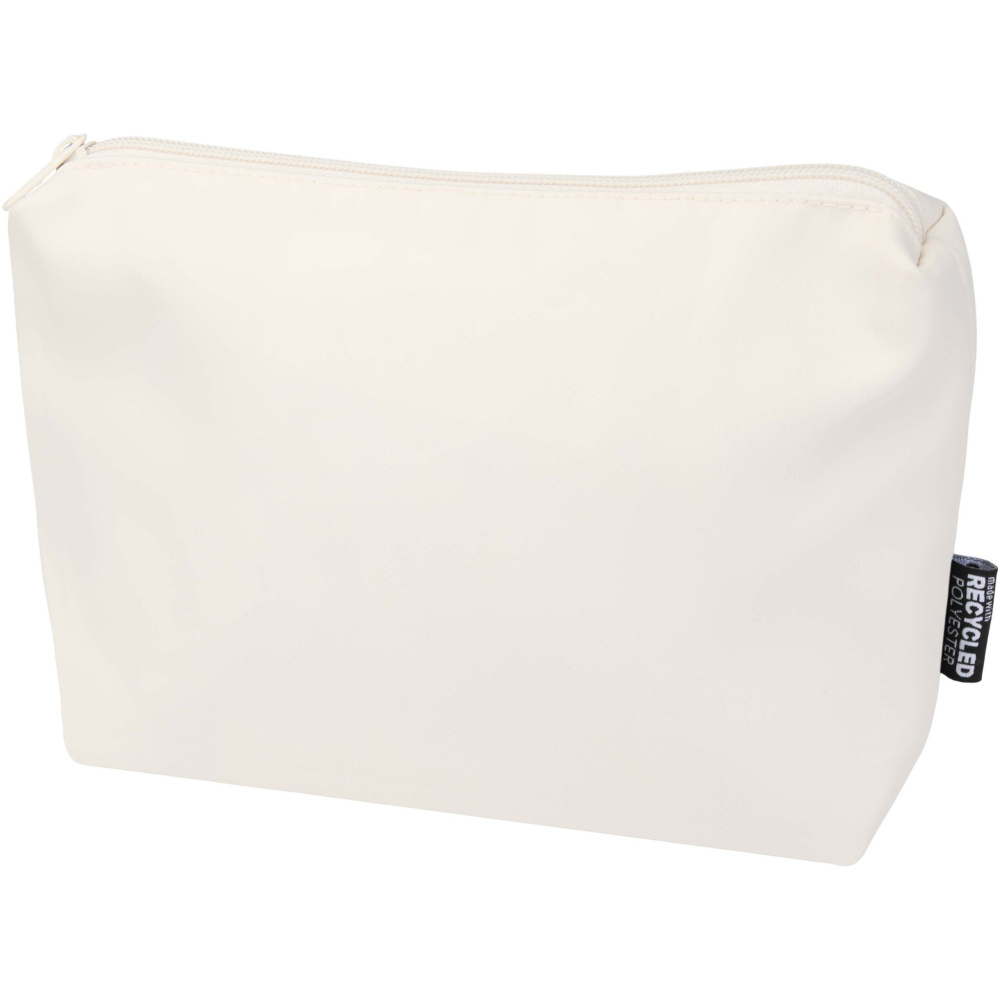 Logo trade promotional products image of: Trip Aware™ recycled travel toiletry pouch 2L