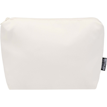 Logotrade promotional item image of: Trip Aware™ recycled travel toiletry pouch 2L
