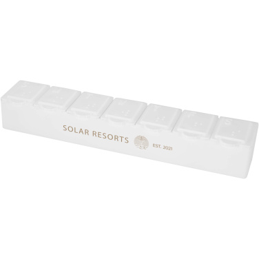 Logo trade promotional merchandise photo of: Dose 7-day multi-vitamin organiser