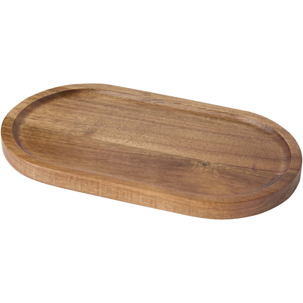 Logotrade promotional gift picture of: Edge acacia wood serving tray