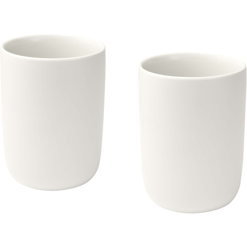 Logo trade corporate gifts image of: Male 350 ml ceramic cups - set of 2