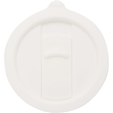 Logotrade promotional product image of: Carter 450 ml ceramic mug with plastic lid