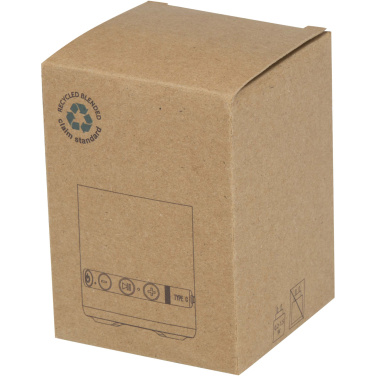 Logotrade advertising products photo of: Hunor 3W recycled plastic wireless speaker