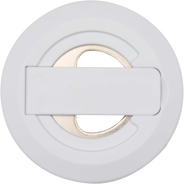 Logo trade promotional gifts picture of: Ain recycled plastic magnetic phone stand with bottle opener