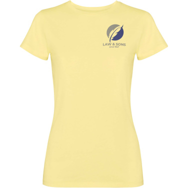 Logo trade promotional giveaway photo of: Fiyi short sleeve women's t-shirt