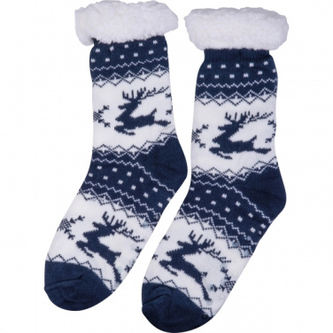 Logo trade promotional merchandise photo of: Christmas socks NATAL