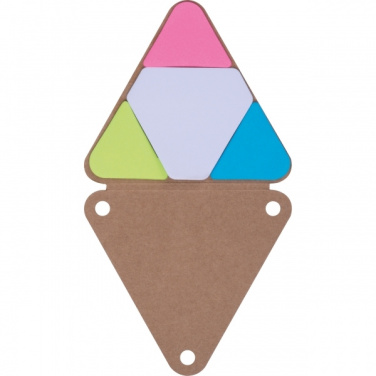 Logo trade business gifts image of: Sticky Note Booklet BOSTON