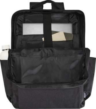 Logotrade promotional merchandise photo of: Libra 15” GRS recycled laptop backpack 15L