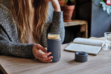 Logo trade business gifts image of: Black+Blum Glass Travel Cup 340ML