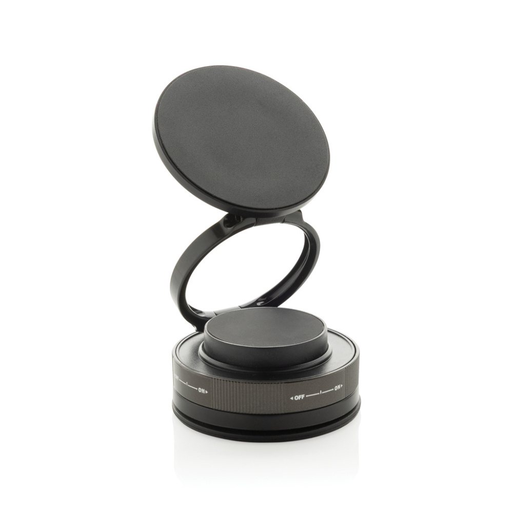Logo trade promotional merchandise photo of: Terra 360 RCS recycled plastic universal phone holder