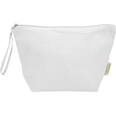 Logo trade promotional gift photo of: Odisha 180 g/m² OCS organic large accessory pouch 3L