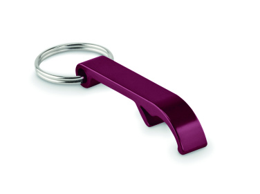Logo trade promotional merchandise picture of: Recycled aluminium key ring Nokia