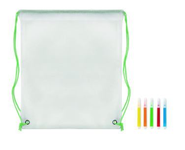 Logotrade promotional gifts photo of: Non woven kids bag with pens