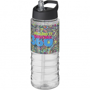 Logotrade reklaamkingituse foto: H2O Active® Treble 750 ml tilaga kaanega spordipudel
