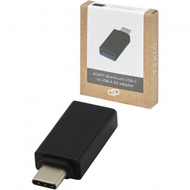 Logo trade reklaamtoote pilt: ADAPT alumiiniumist USB-C adapteriga USB-A 3.0