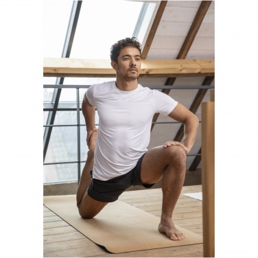 Logotrade firmakingid pilt: Borax lühikeste varrukatega meeste GRS taaskasutatud cool fit T-särk