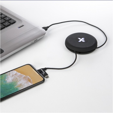 Logo trade ärikingituse pilt: SCX.design C18 3-in-1 reisivalgustuse kaabel