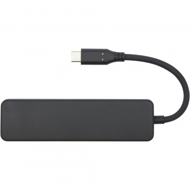 Logo trade reklaamkingi pilt: Loop RCS taaskasutatud plastist multimeediumiadapter USB 2.0-3.0 HDMI-pordiga