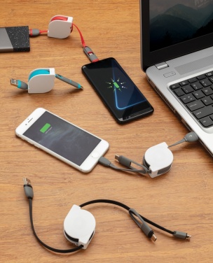 Logotrade reklaamtoote foto: Kolm-ühes laadimiskaabel