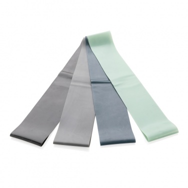 Logotrade firmakingituse foto: 4tk elastsed fitness-rihmad kotis