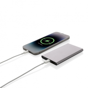 Logotrade firmakingi foto: RCS-i taaskasutatud plastist/alumiiniumist 4000 mah C-tüüpi akupank