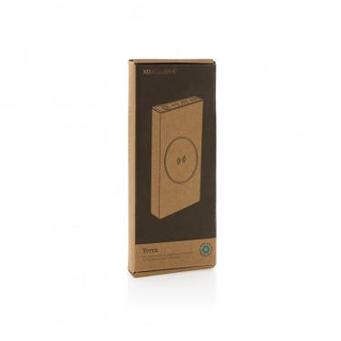 Logotrade reklaamkingi foto: Terra RCS taaskasutatud 18W alumiiniumist 10000 jõuallikas 10W